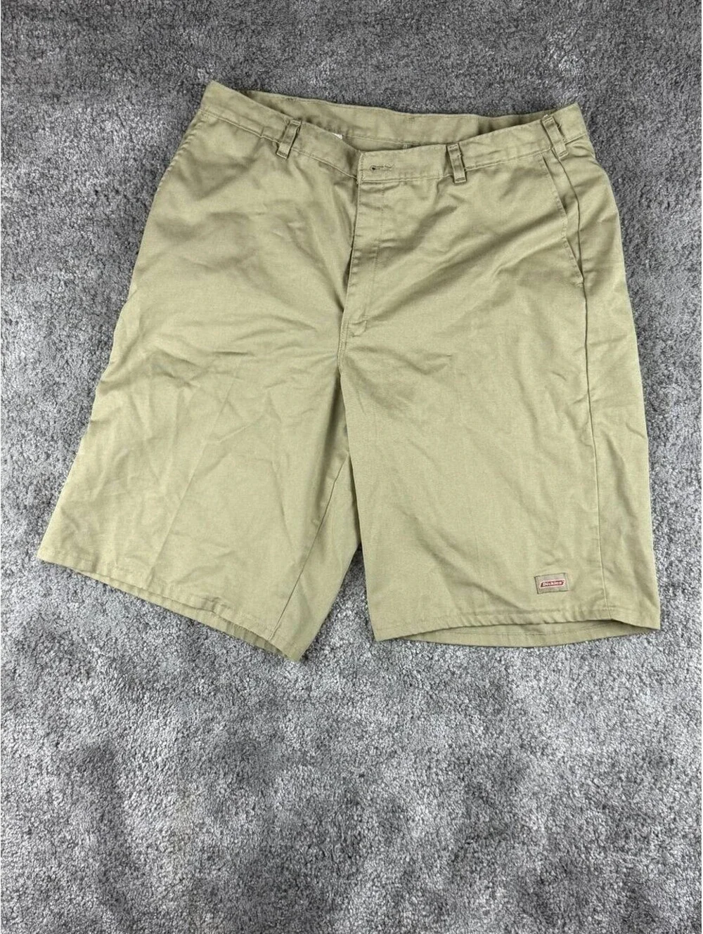 Dickies Shorts Lot of 2 Mens Size 40 Beige Khaki Work Casual Logo